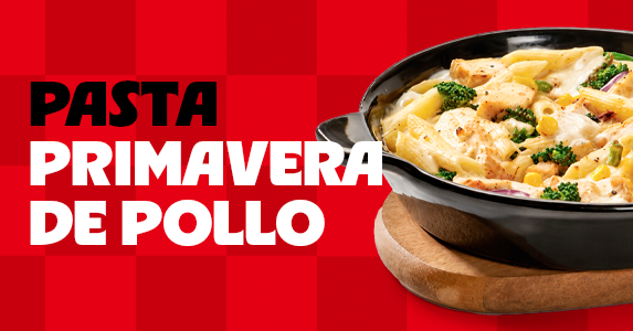 Pasta Primavera de Pollo