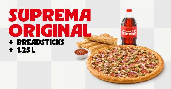 Suprema Original + Breadsticks + 1.25 L