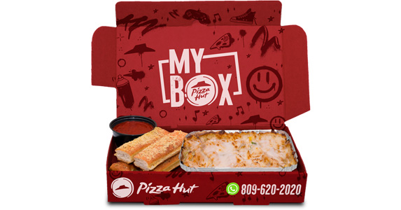 My Box Chicken Primavera: Pasta primavera + Breadsticks + Coca Cola 16 oz.